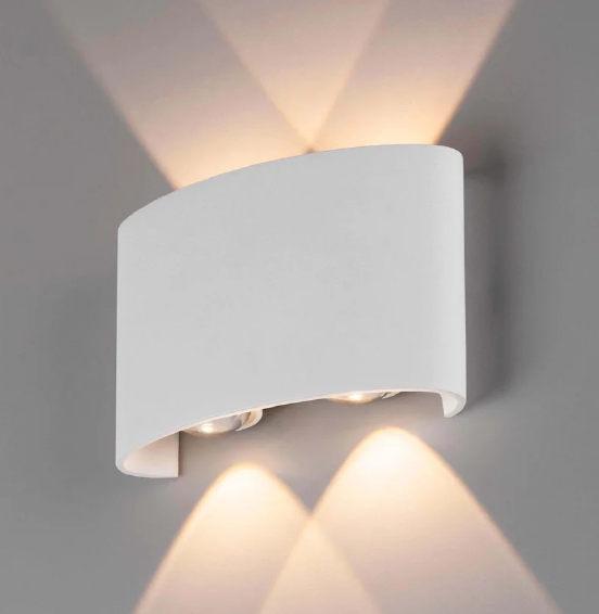 APLIQUE LED PARED 4W 3000K BLANCO UP & DOWN ECOLITE REF WALL-EX4 - Imagen 2