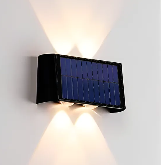 APLIQUE LED PARED SOLAR LED 4W 3000K UP & DOWN ECOLITE APSUN6 - Imagen 2