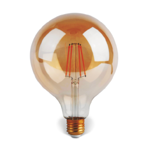 BOMBILLO LED 04W 2200K AMBAR GLOBO ECOLITE VING954W