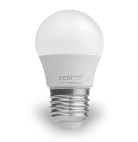 BOMBILLO LED PIN PON 05W 3000K ECOLITE LBA555W