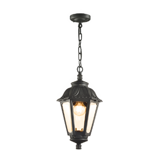 FAROL DE PARED 6 LADOS NEGRO 4EN1 E-27 25W ECOLITE APLB3 - Imagen 5