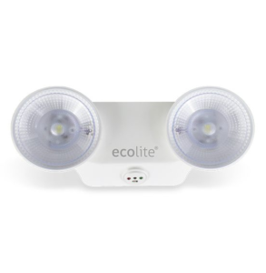 LAMPARA EMERGENCIA LED 03W 2 FOCOS ECOLITE EMG02
