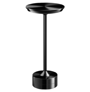 LAMPARA ESCRITORIO 3W 3CCT NEGRA RECARGABLE DIMM TOUCH ECOLITE ECOMODA