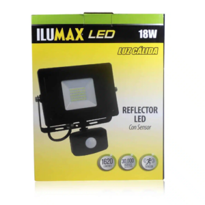 REFLECTOR LED 18W 3000K C/SENSOR ILUMAX 1440