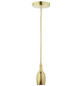 PORTALAMPARA C/BASE DORADO E-27 ILUMAX REF 1819