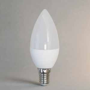 LED VELA 4W 3500K E-14 OPALIZADO ILUMAX REF 606