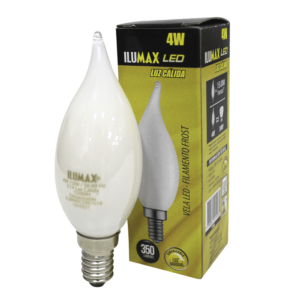 LED VELA 4W 3000K E-14 OPAL DIMME PICO ILUMAX 1446