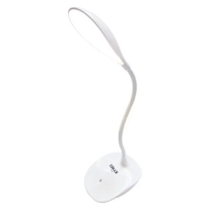 LAMPARA RECARGABLE 9W 4000K DIMM FLEXIBLE BLANCA ILUMAX REF 1843