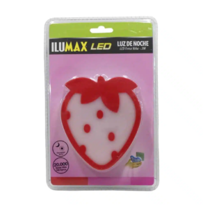LAMPARA LED NIÑOS FIGURAS FRESA ILUMAX