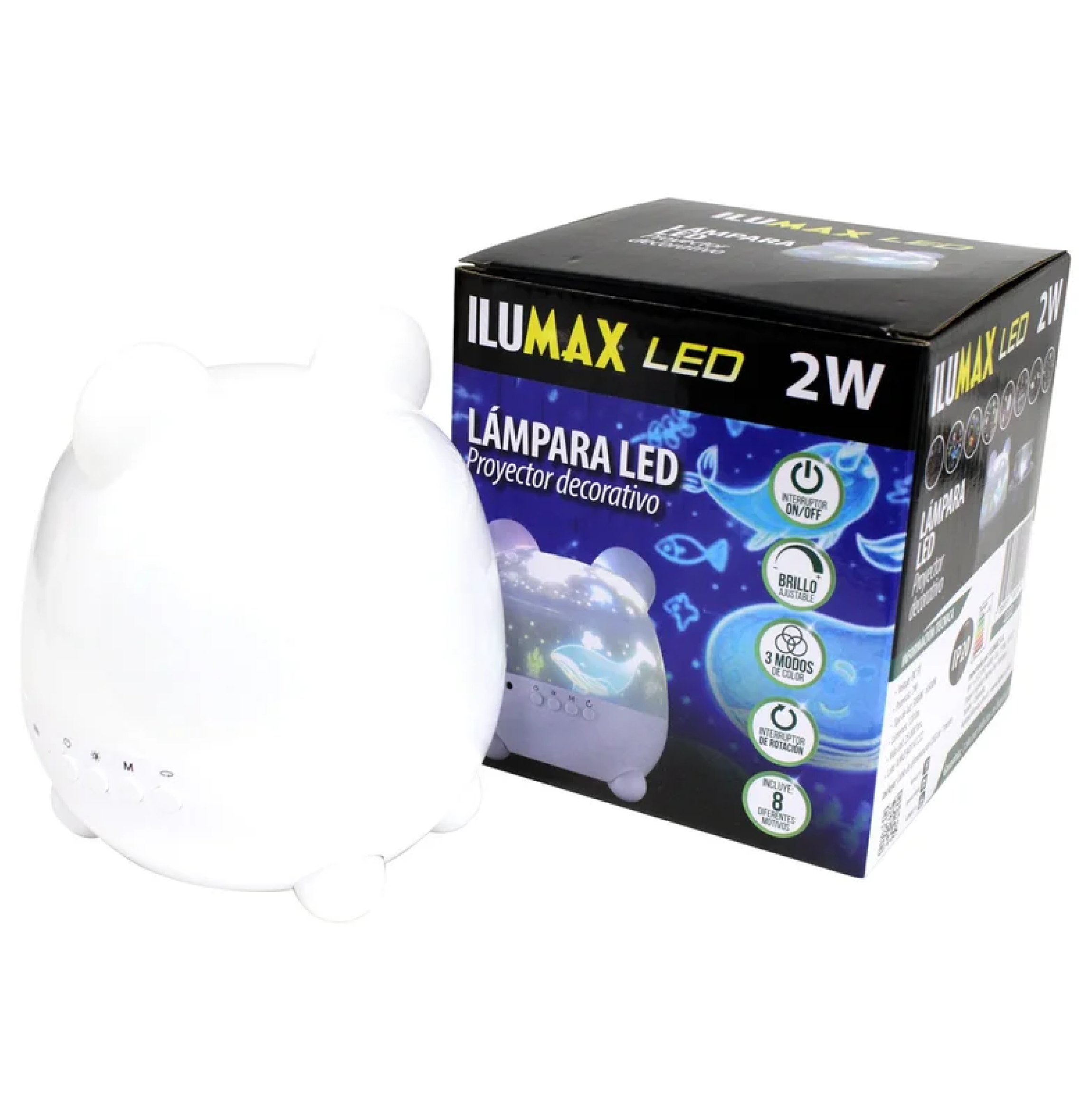 LAMPARA LED DECORATIVA 2W INFANTIL ILUMAX REF 2222