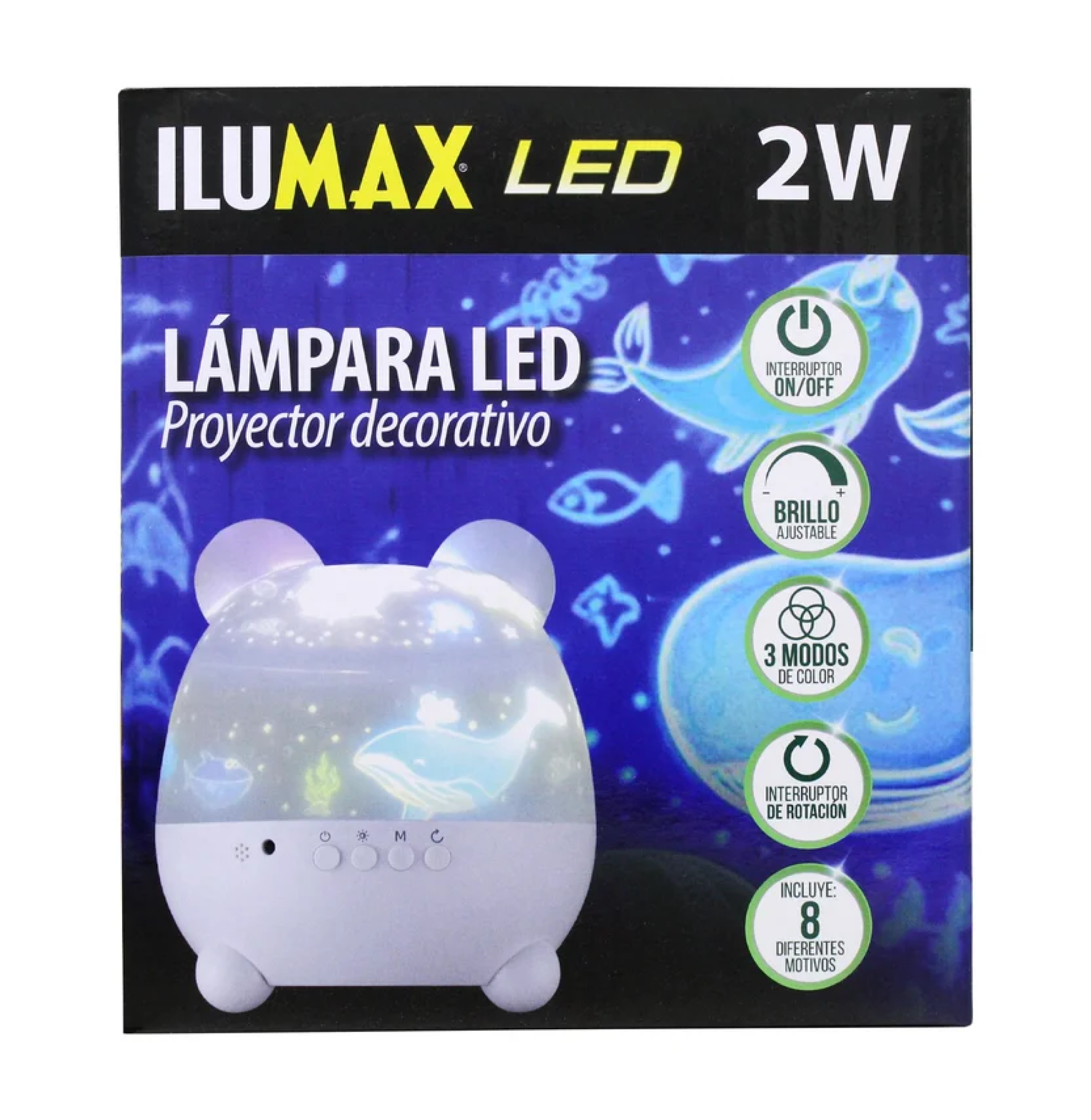 LAMPARA LED DECORATIVA 2W INFANTIL ILUMAX REF 2222 - Imagen 3