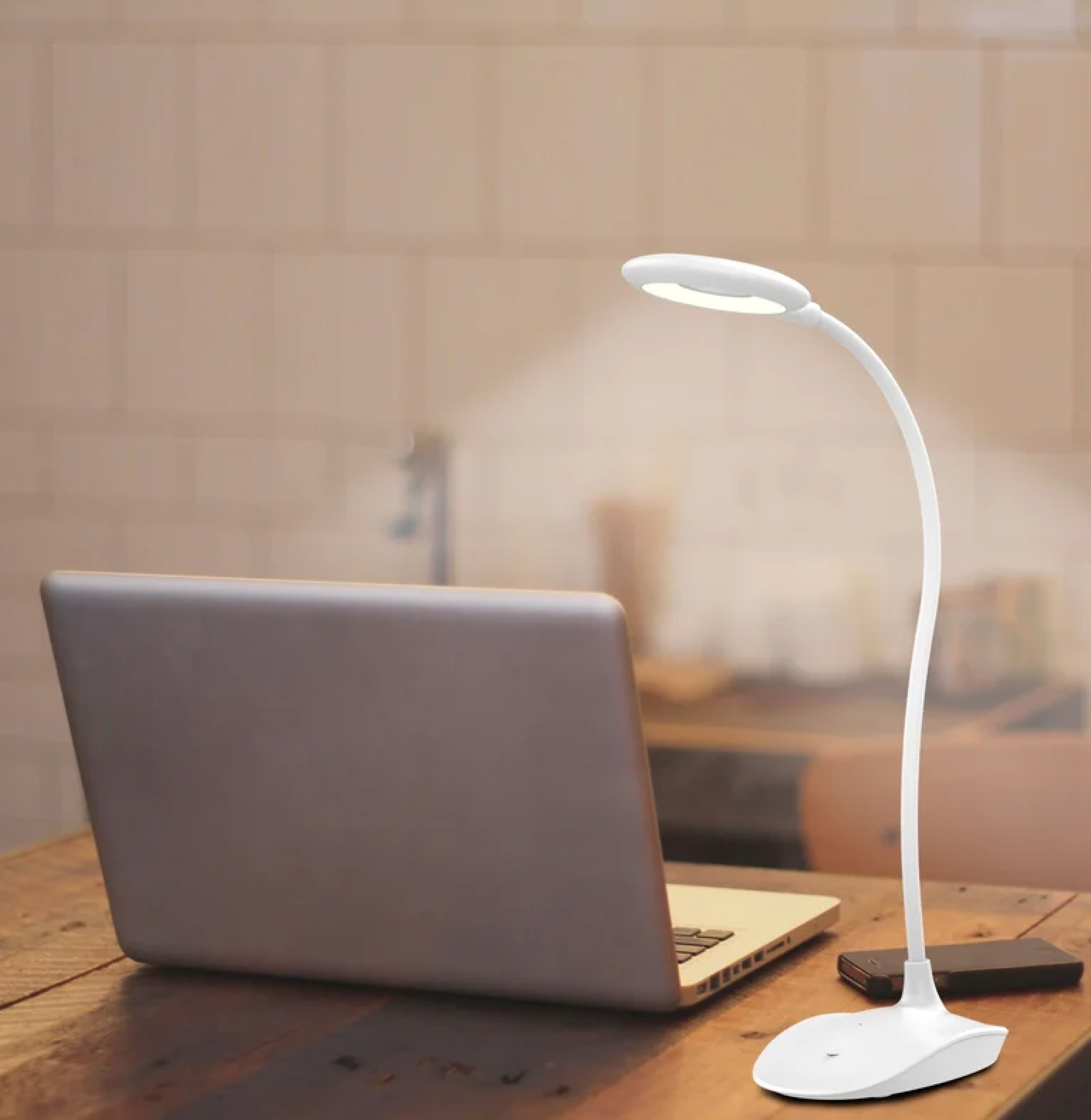LAMPARA ESCRITORIO LED 04W 6500K FLEXIBLE RECARGABLE ILUMAX REF 1524 - Imagen 2