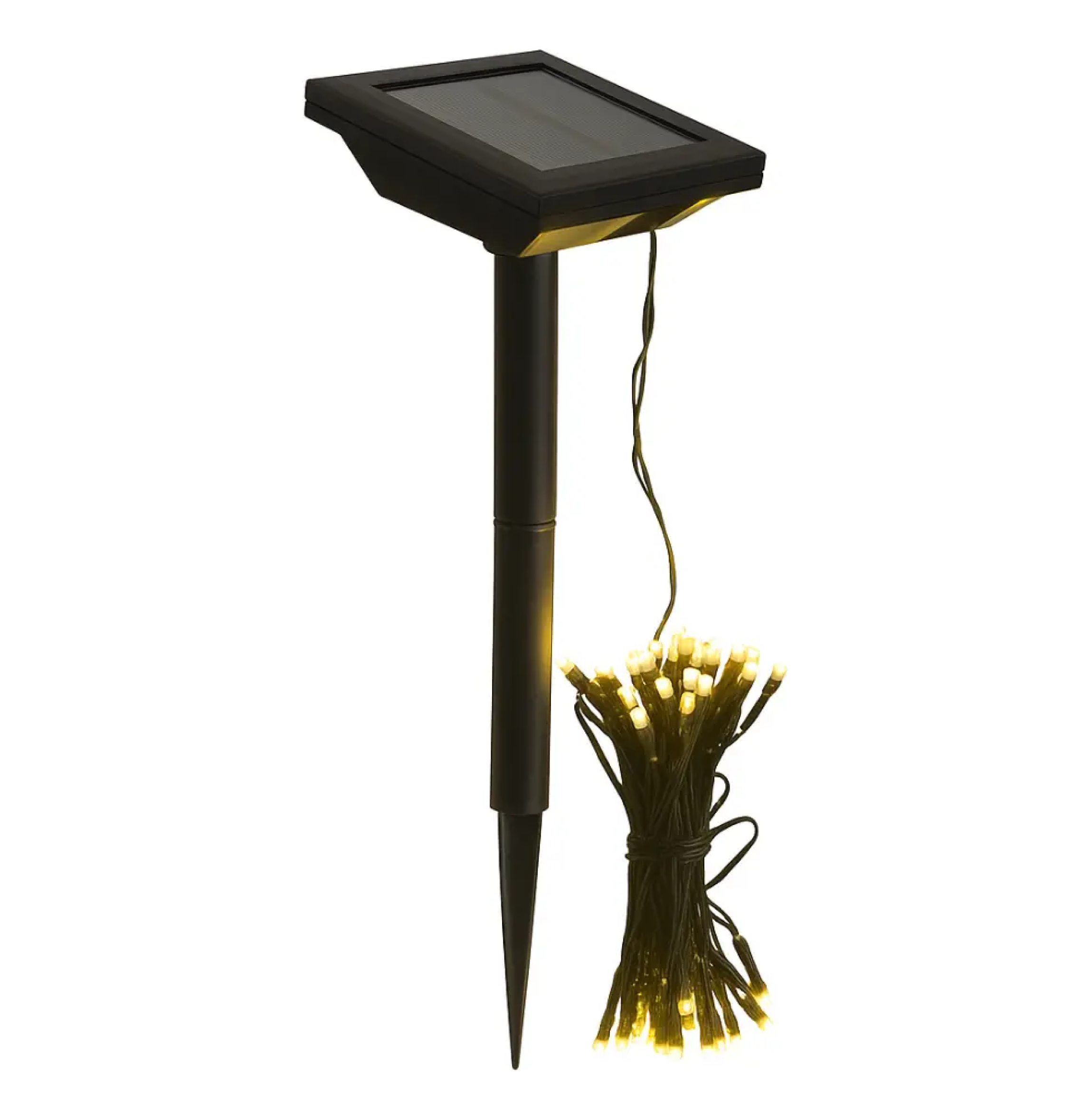 EXTENSION LED 0.35W 50B X 4.9MTS 3000K SOLAR NAVIDAD ILUMAX 2050 - Imagen 2