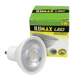 DICROICO LED 6W 3000K DIMERIZABLE GU10  ILUMAX 1927