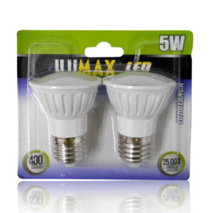 DICROICO LED 5W 6500K E27 A/P SETX2 ILUMAX 1378