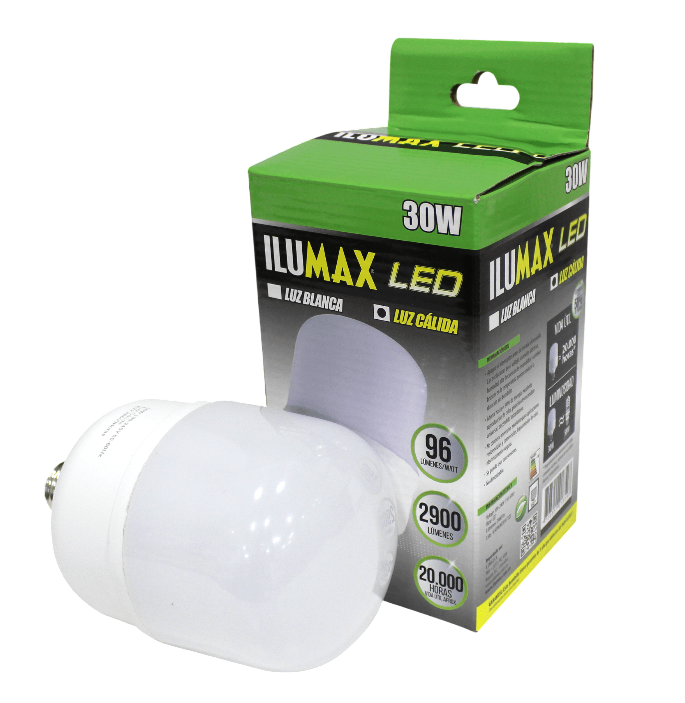 BOMBILLO LED 30W 3000K E-27 1854 ILUMAX