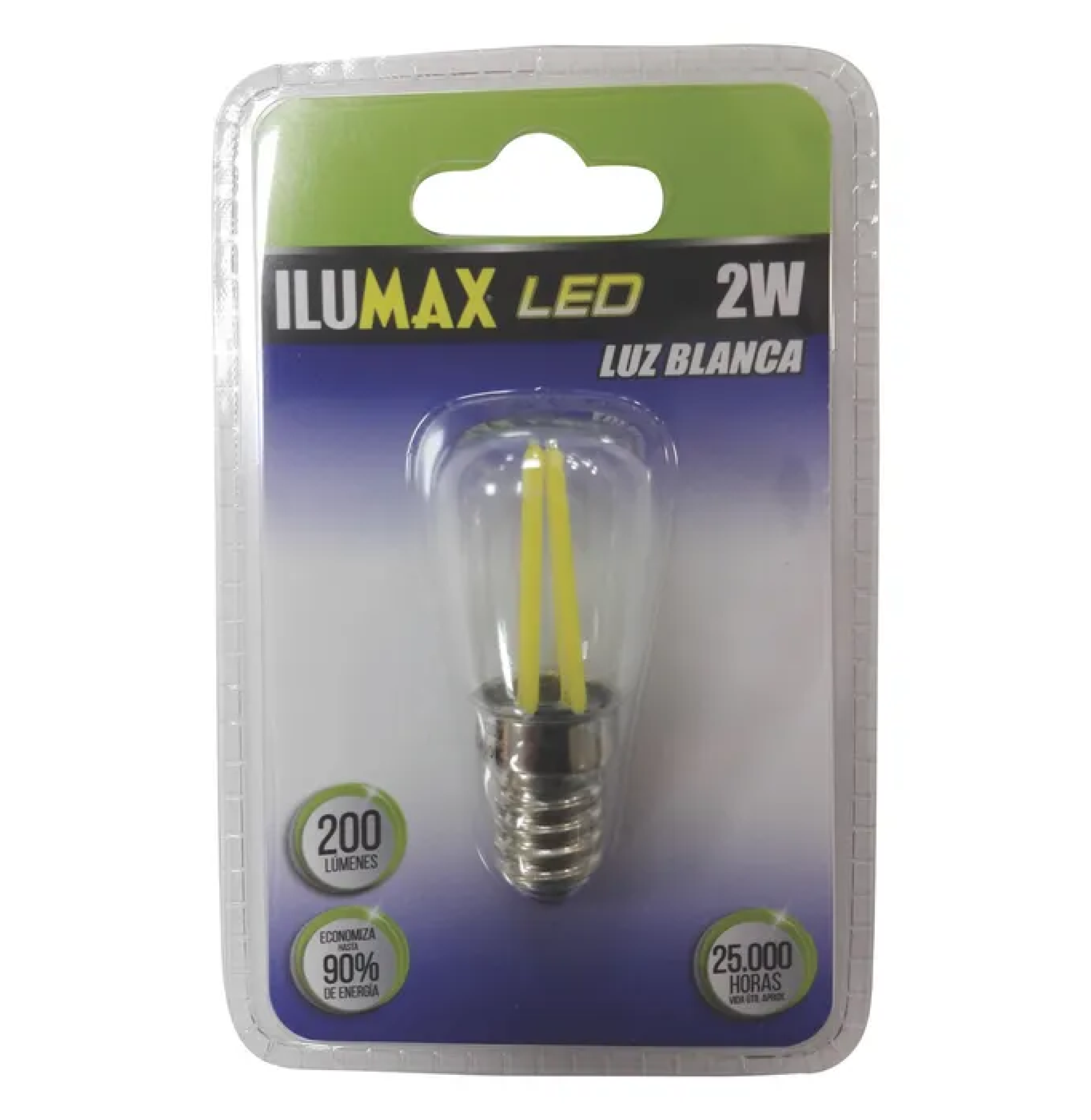 BOMBILLO LED 2W 6500K E-14 NEVERA REF 1341 ILUMAX