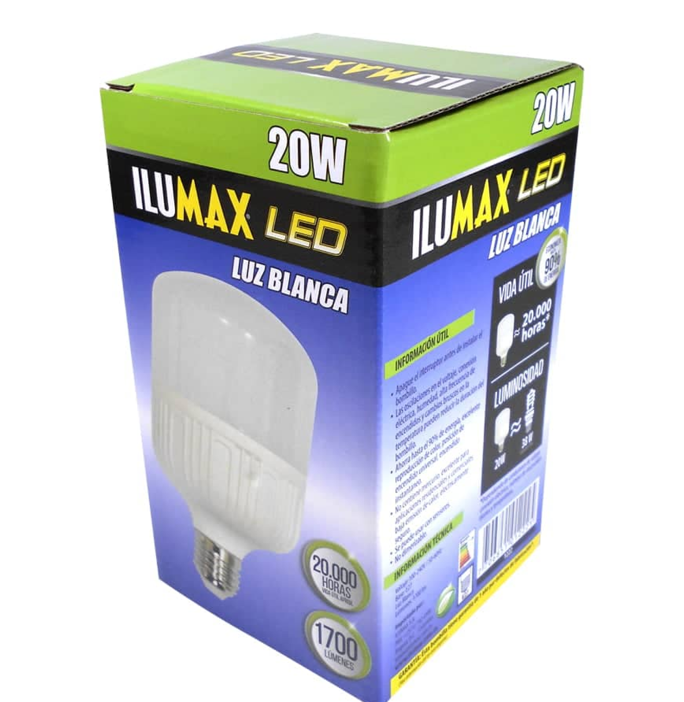 BOMBILLO LED 20W 6500K E-27 ILUMAX 1222