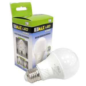 BOMBILLO LED 09W 6500K C/SENSOR ILUMAX 1938