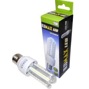 BOMBILLO LED 09W 6500K TWIN 3U TRANS ILUMAX 652