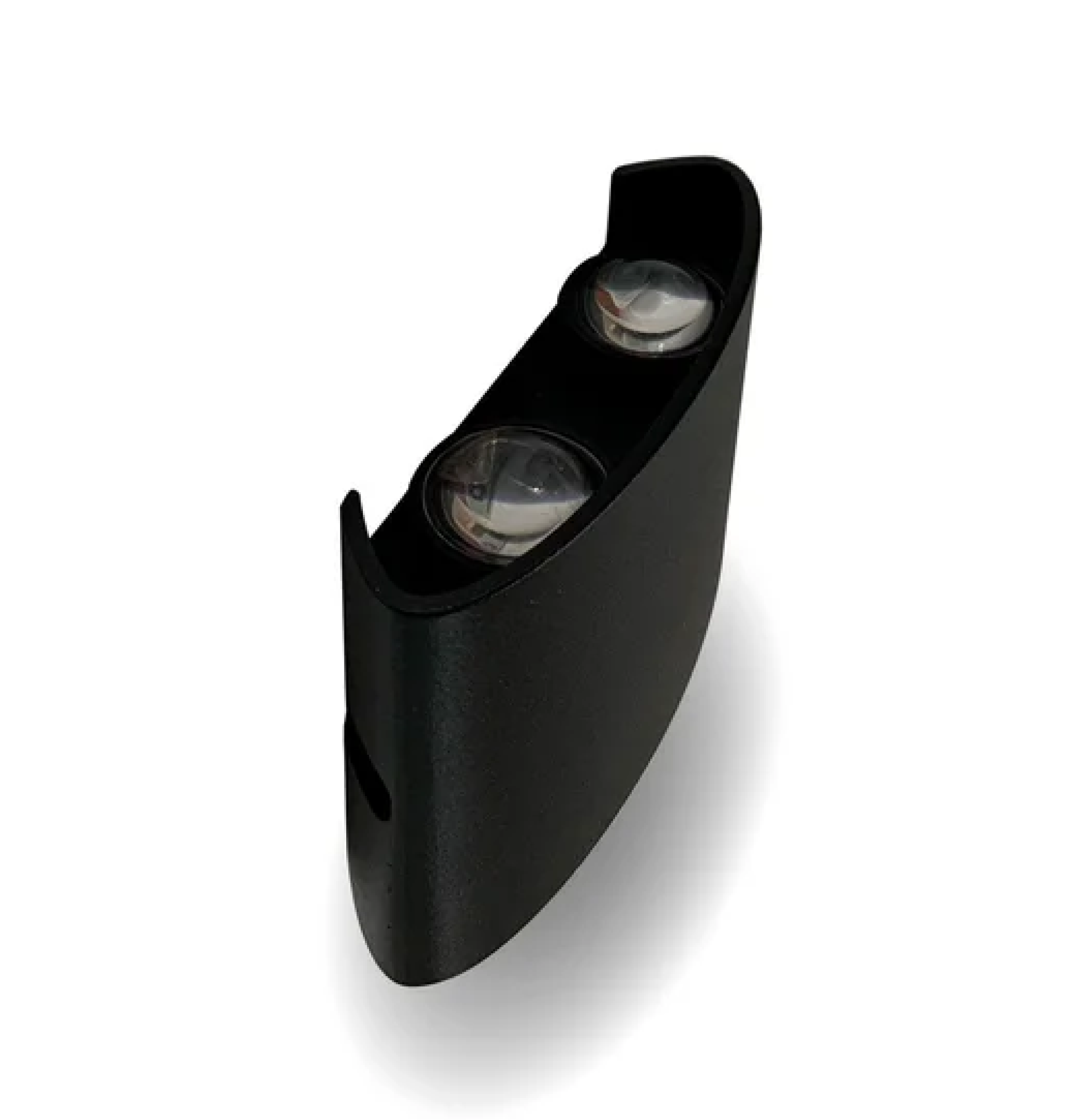 APLIQUE LED 04W 3000K NEGRO WALL- E ECOLITE REF AP2X2WA-N