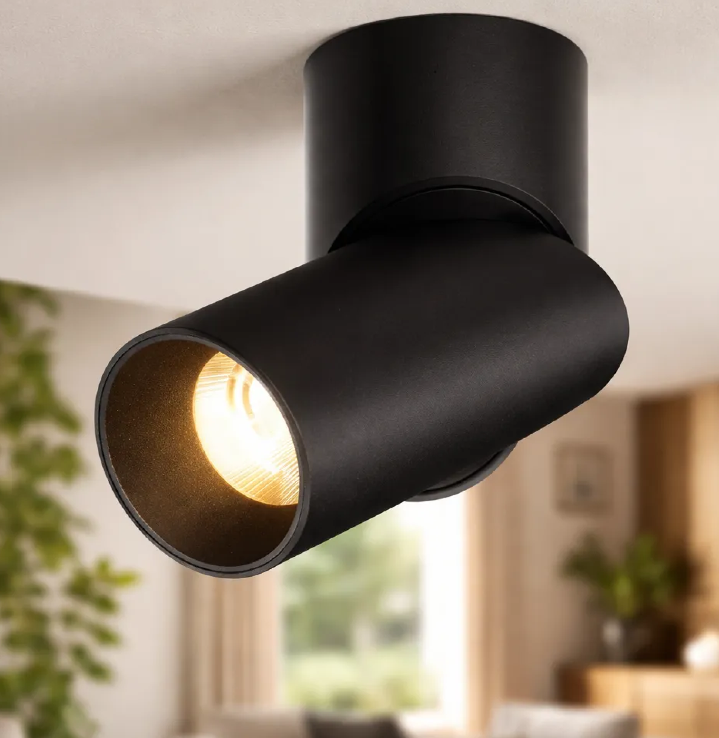 SPOT LED 15W 3500K NEGRO GIRATORIO TL541 LEXMANA - Imagen 3
