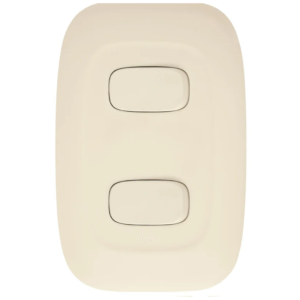 INTERRUPTOR CONM DOBLE GALICA BEIGE BEIGE