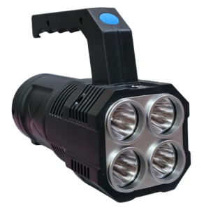 LINTERNA LED RECARGABLE 3W 6500K DOBLE 4 MODOS DE FUNCIONAMIENTO ILUMAX 12391