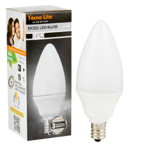 LED VELA 4W 6500K E-12 TECNOLITE EICE12-LED/4W/65