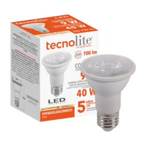 REFLECTOR P20 9W 3000K TECNOLITE 09PAR20LEDK30MV35