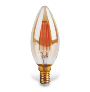 LED VELA 4W 3500K E-14 FILAM DIMME ECOLITE VINF354W