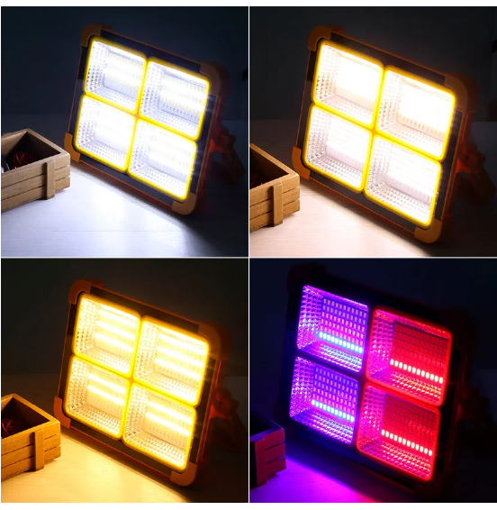 REFLECTOR LED 5W 3CCT - ALERTA SOLAR IP65 ECOLITE REF FLOSUN5 - Imagen 3