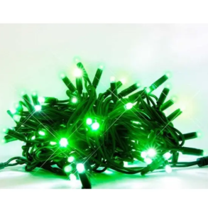 LUCES LINEALES NAVIDEÑAS LED 100 LUCES 7–8M LUZ VERDE